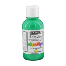 Peinture Acrylique En Bouteille Vert Émeraude 200ml - Amt