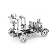 Metalearth Espace: Apollo Rover Lunaire 9x4.5x5.8cm, Maquette 3d En Métal Avec 2 Feuilles, Sur Carte 12x17cm, 14+ - Metal Earth