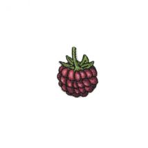 Ecusson Thermocollant Jardin Framboise 3cm X 2cm - MyMercerie