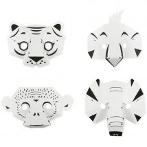 Kit Créatif - Mes Masques Jungle - Annikids