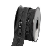 Fermeture À Glissière Spirale N°5 Avec Curseur – Milward (vendue Par 30 Cm) 172 Noir
