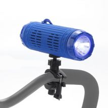 Enceinte Bluetooth Portable Étanche Lumière Led Fm Tws Autonomie 3h Bleu Yonis - Yonis