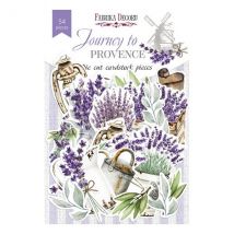 Die Cuts Formes Décoratives Scrapbooking Fabrika Décoru 54 Pièces journey To Provence - FABRIKA DECORU