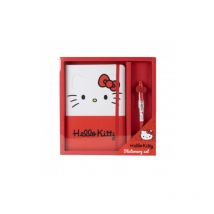 Hello Kitty - Set Cadeau Carnet De Notes Avec Stylo Hello Kitty - Konix