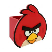 Pot À Crayons Angry Birds En Bois - Alpa