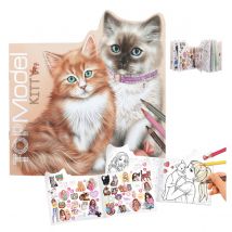 Livre De Coloriage- Kitty - Top Model