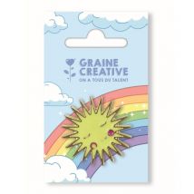 Pin's Soleil - Graine Creative