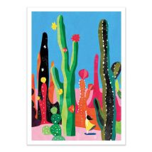 Affiche - Cactus - Shihotana - Wall Editions