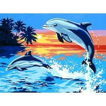 Canevas Antique Arabesques 40x50cm - SEG