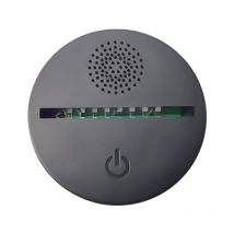 Veilleuse Led 3d Tactile Avec Haut-parleur Bluetooth Pour Cadeaux Black Round Yonis - Yonis