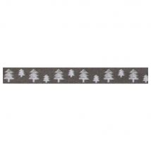 Washi Tape Sapins, 15mm, Rouleau 15m - Rayher