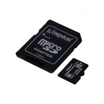 Kingston Carte Microsdhc 32go Uhs-i Classe 10 Transfert Rapide Avec Adaptateur Noir - Kingston