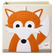 Boîte De Rangement Pour Jouets, Renard - 3 Sprouts