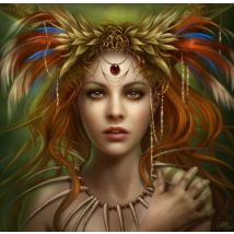Puzzle 1000 Pièces - Tribal Goddess - Grafika