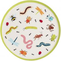 8 Assiettes Insectes - Ginger Ray
