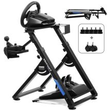 Support Universel Volant Sim Racing Gtplayer - Métal - Noir Bleu - Gtplayer