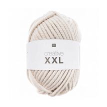 Pelote De Laine À Tricoter Creative Xxl 1000 Gr ! - Rico Design 01 Ecru
