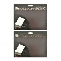 4 Feuilles Magnétiques Adhésives 12,7 X 20,3 Cm - Toga