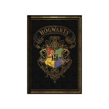 Carnet De Notes Harry Potter Blason Poudlard Coloré - Noir - Cadeaux-et-anniversaire.com