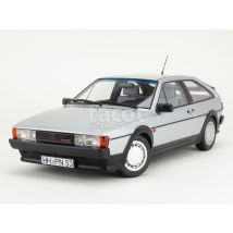 Voiture Miniature De Collection - Norev - Volkswagen Scirocco Gtx 16v 1988 - 1/18 - Flash Silver - Monté Métal - Norev