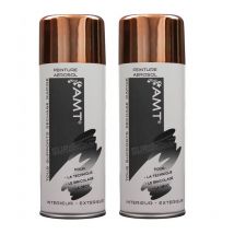 Lot De 2 Bombes De Peinture - Bronze - Amt - Amt