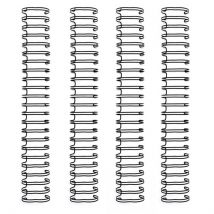 4 Binding Wires Black - Spirales Reliure 1,58 Cm - Heatwave - We R Memories Keepers