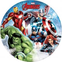 8 Assiettes Avengers Infinity Stones - Annikids