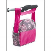 Sac À Langer Pour Poussettes De Poupées. Fuchsia Avec Motifs - Bayer Chic 2000