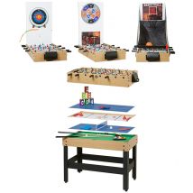 Table Multi 8 Jeux 109x57x84cm - Arcade