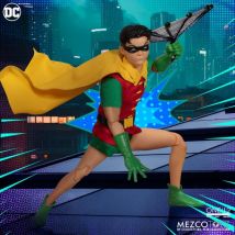 Dc Comics - Figurine 1/12 Robin (golden Age Edition) 16 Cm - MEZCO