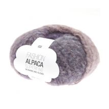 Fil De Laine À Tricoter Fashion Alpaca Superfine Heavens Big Cloud - 100gr - Rico Design 01 Rose-violet