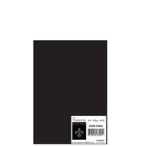 Papier Cartonné Lisse Florence - Noir - A6 - 300g/m² - 400 Feuilles Scrapbooking