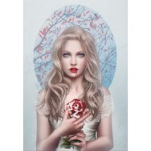Puzzle 1000 Pièces - Blood Rose - Grafika