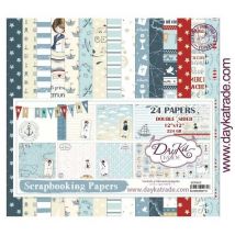 Pochette De 24 Feuilles Dayka Mi Comunion Nino Scrapbooking