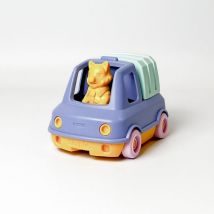 Camion Poubelle Multicolore - En Plastique Recyclé & Made In France - Bleu - LE JOUET SIMPLE