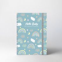Carnet De Grossesse Blue Rainbow - WOMEN WARRIORS
