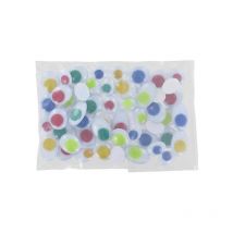 Petits Yeux Mobiles - Adhésif - Couleurs - Loisirs Créatifs - Dessin - Sachet De 50 - Cléopatre