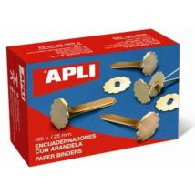 Apli Agipa - Attache Parisienne Avec Oeillet Ronde 25 Mm Doré