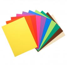 Paquet De 100 Sous-chemises Flash 80 100% Recyclé - 22x31cm - Couleurs Assorties - X 10 - Exacompta
