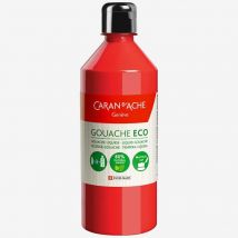 Peinture Gouache - Rouge Écarlate - Mat - 500ml - Caran D'Ache - Gouache Eco