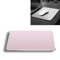Tapis De Souris Antidérapant Double Face En Alliage D'Aluminium Taille S Argenté Or Rose Yonis - Yonis