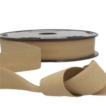 Bobine 50m Sergé Coton Taupe - MyMercerie