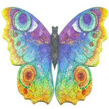 Puzzle En Bois - Le Papillon Lumineux - Creatifwood