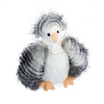 Peluche Poule Poulette Blanche 20 Cm - Histoire D'Ours