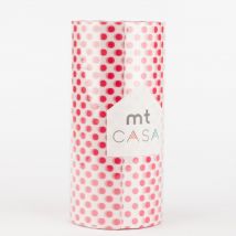 Masking Tape Mt Casa - Point Rouge (dot Red) - Largeur 100mm - 10 M X 100mm - Mt Casa