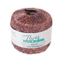 Fil À Crocheter Et À Tricoter Métallisé Nora Madeira - 25gr 329 Bronze