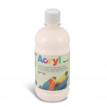 Tube Soft Plastique Peinture Acrylique Fine Fluo 500 Ml Rose 330 Primo - Primo