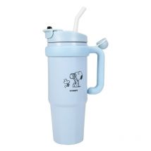 Snoopy - Mug Thermo Snoopy Avec Paille Coudée 887 Ml - Blue Sky Studios
