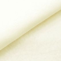 Tissu Molleton Sweat Uni Ecru - Craftine