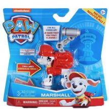 Pat Patrouille Marcus Avec Son Et Sac A Dos - Figurine Chien - Paw Patrol - Spin Master - 20126394 - Pat Patrouille